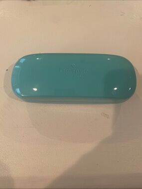 kate spade Glossy Aqua Hard Sunglasses Case
